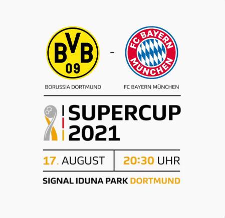 DFL官方：拜仁vs多特的德国超级杯将于8月18日在多特主场进行