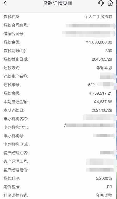 谁还没个房贷