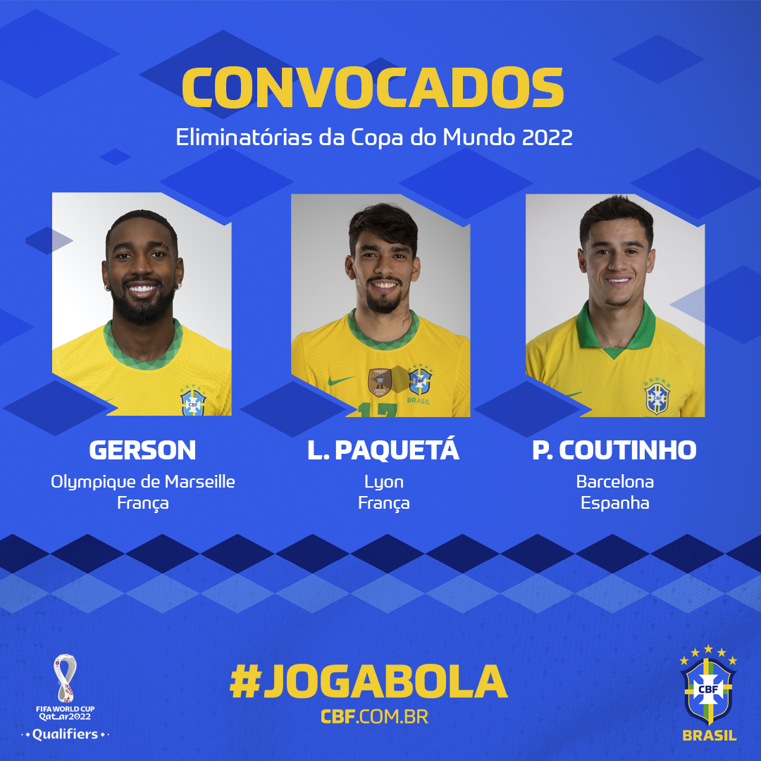 巴西11月世预赛名单：库蒂尼奥、菲尔米诺回归，维尼修斯落选