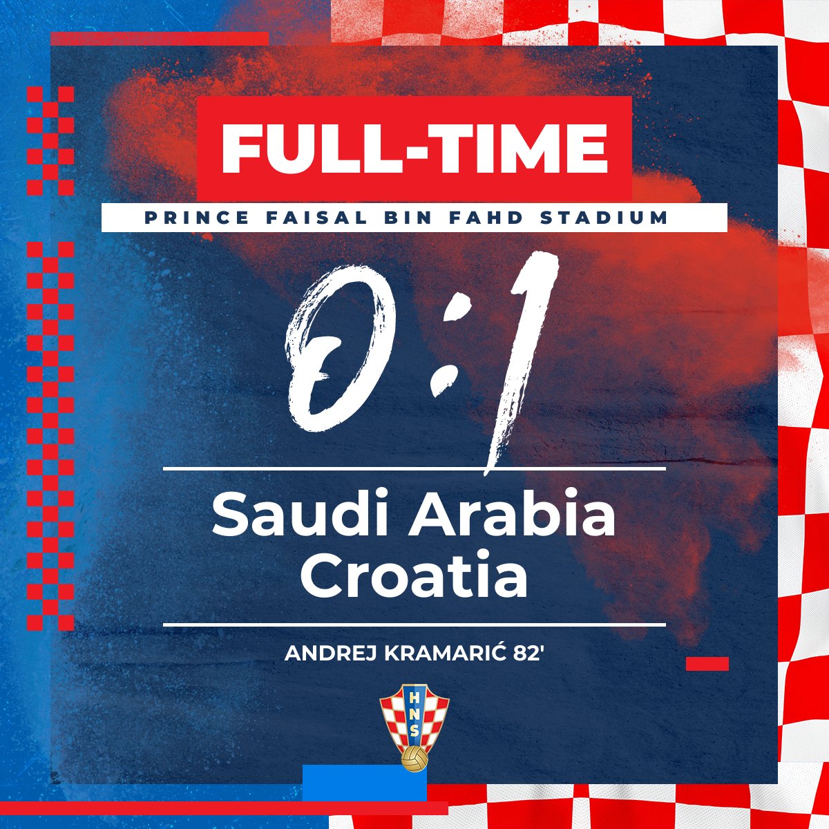 友谊赛-克罗地亚1-0小胜沙特，莫德里奇助攻克拉马里奇制胜