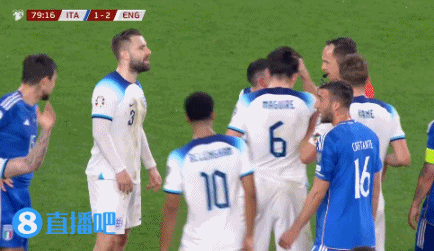 欧预赛-凯恩独享队史射手王赖斯破门卢克肖染红 英格兰2-1意大利