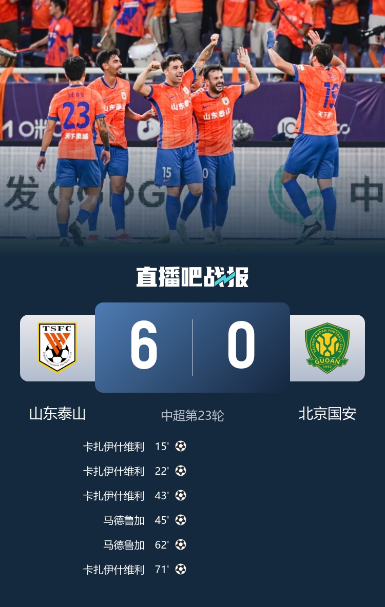 [中超]0-6惨败！国安深夜声明：球队全体深感自责 对球迷郑重地说对不起(图1)