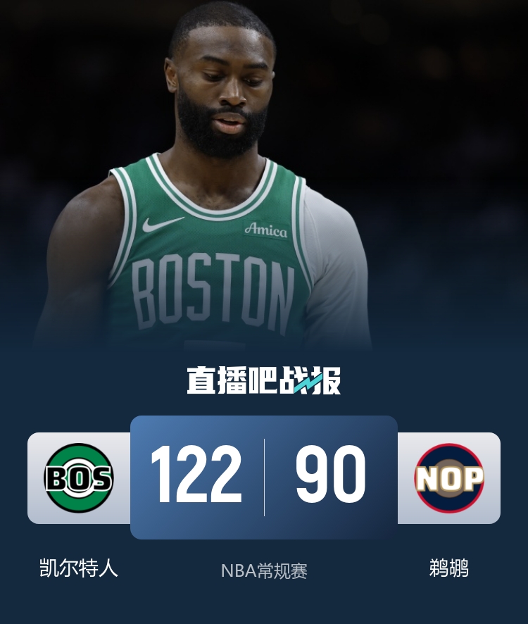 🏀绿军轻取鹈鹕获赛季首胜 西蒙斯25+6 普尔22分